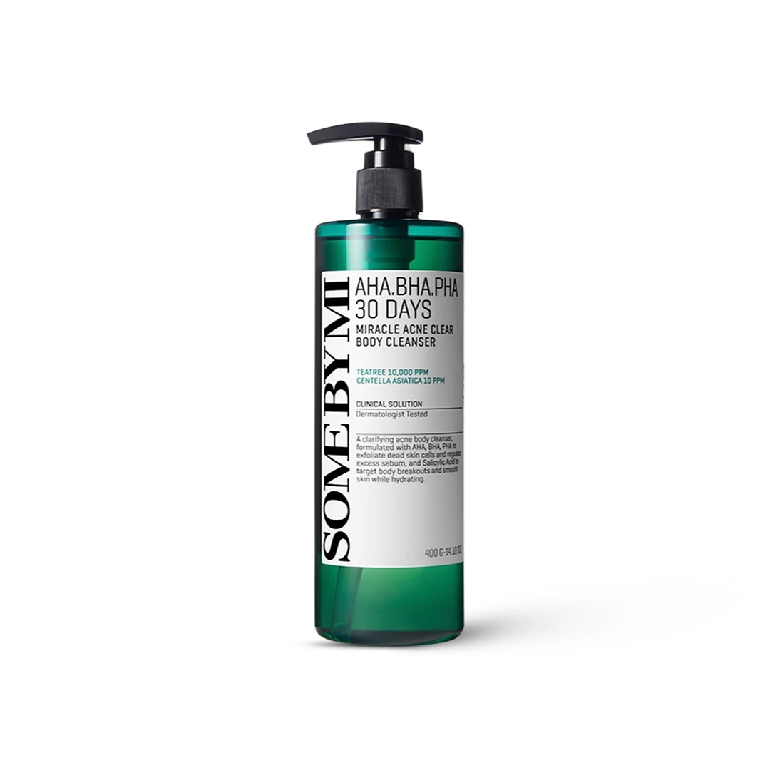 SOME BY MI AHA BHA PHA 30 Days Miracle Acne Clear Body Cleanser 400g